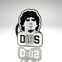 Copia 3D di Diego Armando Maradona con Led