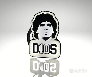 Copia 3D di Diego Armando Maradona con Led