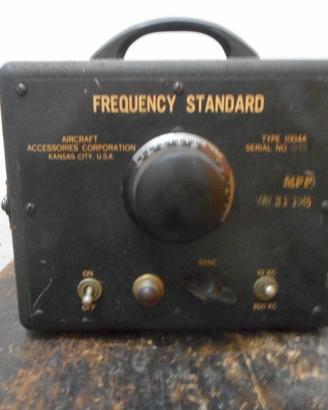FREQUENZIMETRO STANDARD 1945