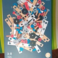 Baril Brico Kids 100 pezzi DIY barrel 3-8 anni