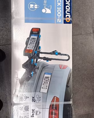 Portabici da gancio traino