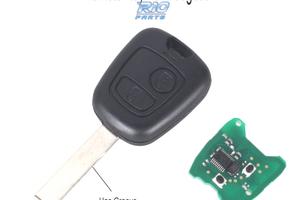 CHIAVE COMPLETA PER PEUGEOT E CITROEN HU83