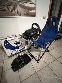 Stand simulatore con volante