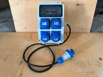 Quadro da cantiere Rosi 4 prese cod. art. 2240E