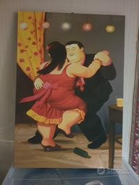 Stampa i ballerini di tango di Botero