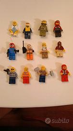 lotto mini figurine Lego 