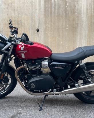 Triumph Street Twin 900, novembre 2018.