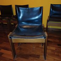 Set di 6 sedie Monk e tavolo Mou