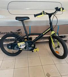 Bici bambino 4-7 anni 16 pollici btwin decatlon