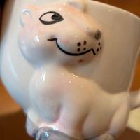 Tazza vintage con Leone