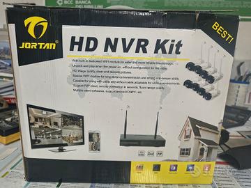 kit nvr con 8 telecamere wifi