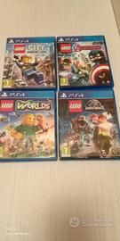 4 giochi LEGO per PS4 in lotto unico € 35