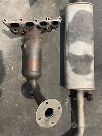 CATALIZZATORE E SCARICO FIAT PUNTO 188 sporting