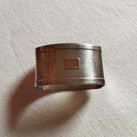 Portatovagliolo singolo in argento 925