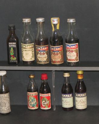 CAMPARI CARPANO CINZANO GANCIA ecc mignon liquore
