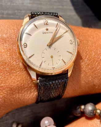 Zenith stellina anni 60 oro 18 kt Donna di classe