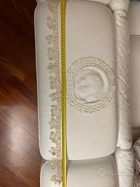 Centrotavola e bordo in pizzo di Cantu'