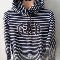 Felpa GAP Taglia S Blu Navy Regular Unisex Ottime 