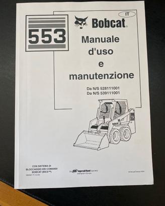 Manuali d'uso e manutenzione BOBCAT