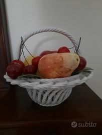 Cestino frutta ceramica .