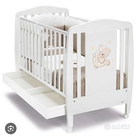 Culla lettino in legno