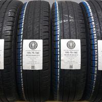 4 GOMME 195 75 16C MICHELIN A64959