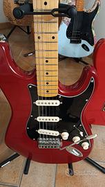 fender squier stratocaster 1989 korea silver logo