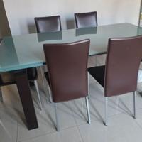 Tavolo in vetro calligaris allungabile