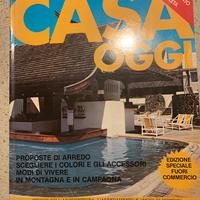 CASA OGGI MILANO RIVISTA ANNO 1982