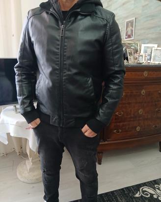 giubbino in similpelle