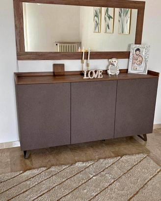 Credenza con specchio- come nuova