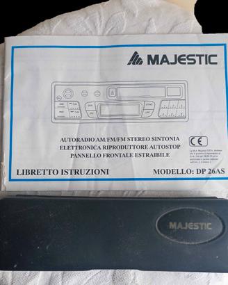 FRONTALINO AUTORADIO MAJESTIC DP 26AS