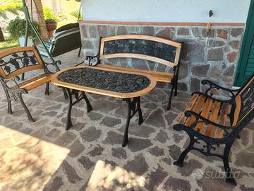 Trittico da giardino 