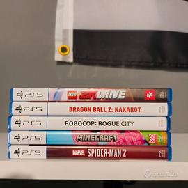 Lotto 5 giochi PS5 in condizioni perfette