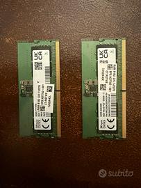 RAM DDR5 SODIMM 16GB (2×8GB) 5600 MHz SK hynix