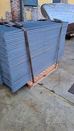 nuovi pannelli zincati x recinzione 2mt. x40cm.