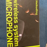 Trasmettitore wireless per microfono