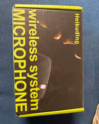 Trasmettitore wireless per microfono