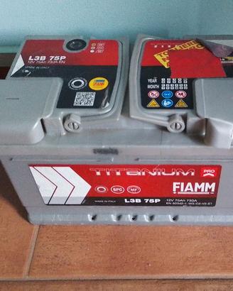 Batteria auto Fiamm 75Ah 730A EN Nuova