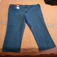 Pantaloni da uomo di jeans e fresco in lana tg. 71