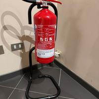 Estintore con piantana