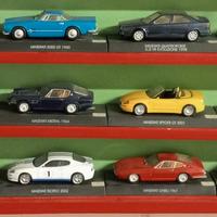 Collezione quasi intera (24/25) modellini Maserati