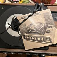 Giradischi radio anni 70
