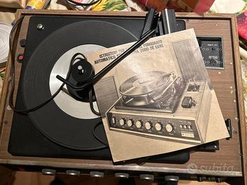 Giradischi radio anni 70