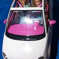 Macchina FIAT 500 Barbie + Barbie + Ken + Chelsea