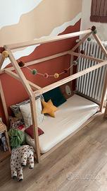 Lettino Montessoriano a casetta