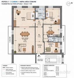 Balduina / gemelli - 3 camere per studentesse in a