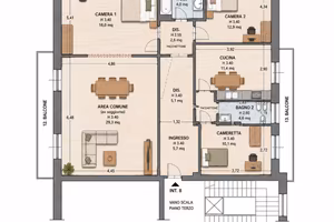 Balduina / gemelli - 3 camere per studentesse in a