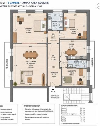 Balduina / gemelli - 3 camere per studentesse in a