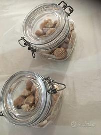 Barattolo bomboniera segnaposto centrotavola